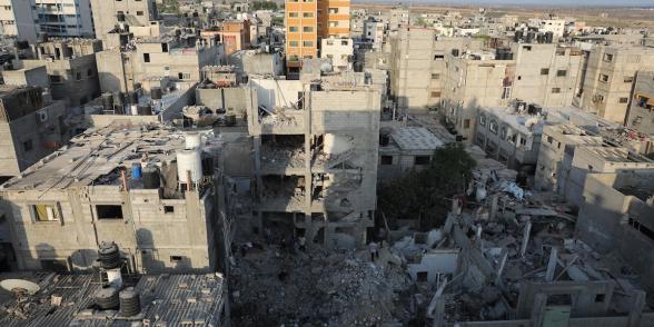 من آثار العدوان الإسرائيلي على غزة (سوا الإخبارية)