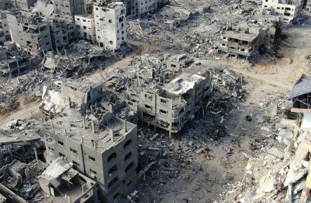 Aerial photo of Gaza. Source: WSJ. 