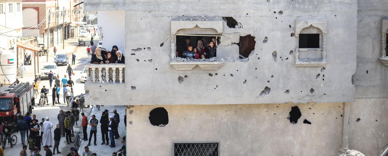 Rafah. Credit: Mohammed Talatene/dpa/Alamy Live News